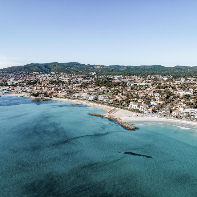 Vol D'oiseau Plages De Trois Quart