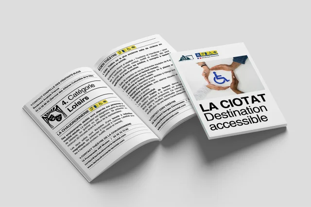Broschüre Behindertentourismus La Ciotat